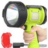 Rechargeable Spotlight Flashlight with 1500...