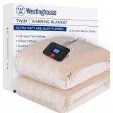 $76 Westinghouse Electric Blanket Twin Size,...