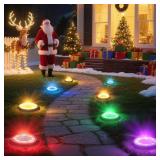 Flacchi Solar Ground Lights - Solar Powered...