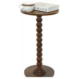 $40 Round Side Table, Small Drink Table for...