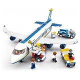 Sluban Aviation Blocks Plane Bricks Toy-Airbus...