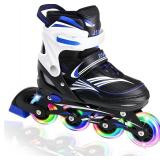 4 Size Adjustable Inline Skate for...