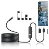 $40 Endoscope Camera with Light,1920P HD...