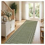 $39 GarveeHome Scalloped Washable Rugs 2x6...