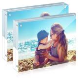 $35 HELPLEX Acrylic Frames, 2 Pack 5x7, 24mm...