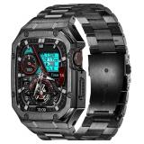 $49 Stainless Steel Watch Band with Case...