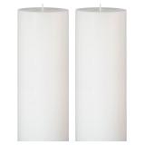 $31 2 Packs 3x8 Inch White Pillar Candles,...
