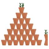 $24 32pcs Small Mini 2' Terracotta Pot Clay...