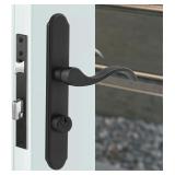 $77 US Flat Slot Storm Door Handle Complete Set...
