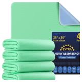 $31 4 Pack 36  x 36  Extra Heavy Absorbency...