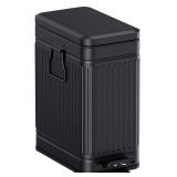 $45 Small Trash Can with Lid Soft Close-10L/2.6...