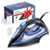 $32 1500-Watt Steam Iron with Ceramic-Coated...