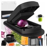 $43 12 Blade All-in-1 Vegetable Chopper...