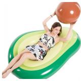 $32 Jasonwell Inflatable Avocado Pool Float...