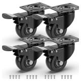 $19 GBL 2' Heavy Duty Caster Wheels with Brakes...