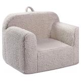 $49 Kids Snuggly-Soft Sherpa Chair, Cuddly...