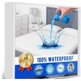 $15 Full Size Mattress Protector Waterproof...