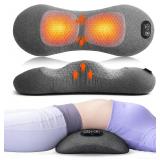 $57 3 in 1 Electric Lumbar Support Pillow with...