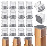 $18 Ansible 24 Pcs Chair Leg Floor Protectors...