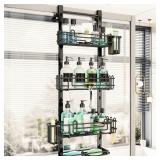 $58 HapiRm 4 Tier Over the Door Shower Caddy,...
