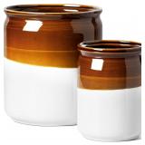 $54 LE TAUCI Kitchen Utensil Holder, 7.2' &...