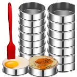 $20 16Packs English Muffin Rings Crumpet Rings...