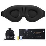 $12 MZOO Luxury Sleep Eye Mask for Side Sleeper...