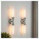 $89 Ken & Ricky 24In Brushed Nickel Wall...