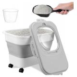 $38 Cat Litter Storage Bin Container with...