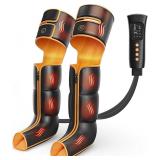 $113 Leg Massager with Heat and Compression,...