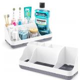 $23 Bathroom Counter Organizer and Storage, 7...