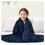 $66 Mr. Sandman Weighted Blanket 7LBS 41 x 60...