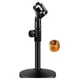 $40 InnoGear Desktop Microphone Stand, 2 Pack...