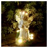 $35 Angel Garden Decor Statue Solar Angel...