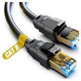 $18 Vabogu Cat 8 Ethernet Cable 10FT, Heavy...