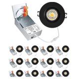 $166 Premium 3-Inch Gimbal LED Recessed Light...