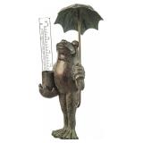 $40 Evergreen Garden Metal Frog Statue with...
