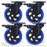 $43 5 Inch Caster Wheels, Casters Set of 4...