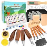 $22 Wood Carving Kit, 44Pcs Wood Carving Tools...