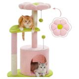 $54 PAWZ Road Flower Cat Tree Pink 32  Small...