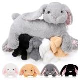 $46 HyDren 5 Pcs Easter Bunny Stuffed Animal...