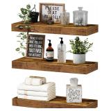 $24 QEEIG Floating Shelves for Wall Bathroom...