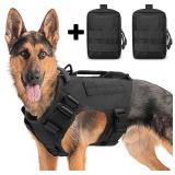 $61 Tactical Dog Backpack Harness for Large...
