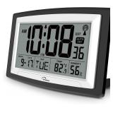 $30 WallarGe Atomic Clock with Indoor...