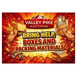 Auction Pickup Reminder - Please Come Prepared