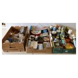 3 Trays of Hardware & Shop Supplies