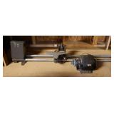 Wood Lathe with Electric Motor