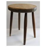Primitive Walnut Milking Stool