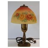B&P Table Lamp w/ Floral Shade