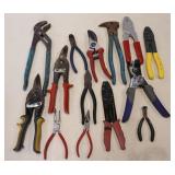 Selection of Pliers & Snips